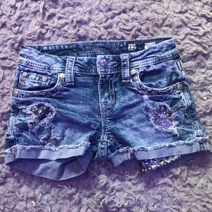 MissMe - Blue jean shorts
